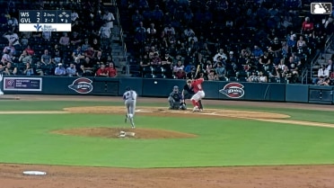 Seth Keener's fifth strikeout of the game 