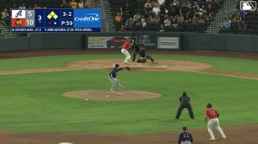 Jared Dickey doubles (4) on a sharp line drive to right fielder Kristian Robinson. Joshua Kuroda-Grauer scores. Joey Meneses scores. Cade Marlowe to 3rd.