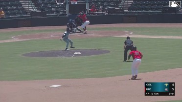 Paulino Santana's three-run homer