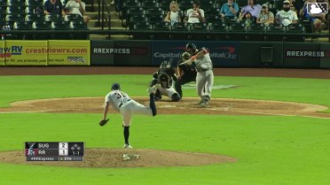 Shay Whitcomb's 23rd homer