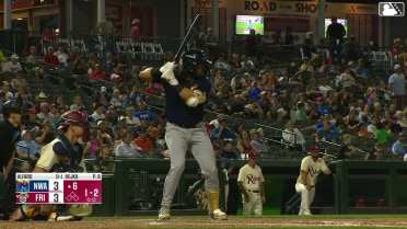 Jorge Alfaro homers (3) on a fly ball to right center field.