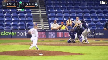Angel De Los Santos singles on a line drive to center fielder Bohan Adderley. Javier Osorio scores. Jordan Yost to 2nd.