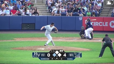 Kevin Bazzell homers (5) on a fly ball to left center field. Yeremy Cabrera scores.