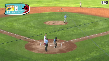 Michael Forret's sixth strikeout