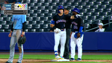 Drew Gilbert's four-hit game 