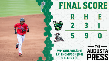 GreenJackets Spooked to Loss On Friday the 14th