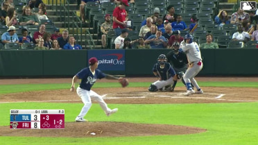 Jake Gelof homers (3) on a fly ball to left field.