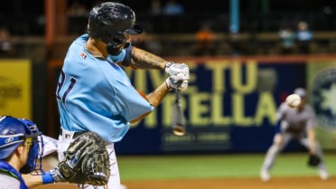 Perez Homers But Space Cowboys Fall To Oklahoma City