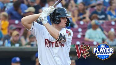 Adams Wins Midwest League Player of the Month Award for July