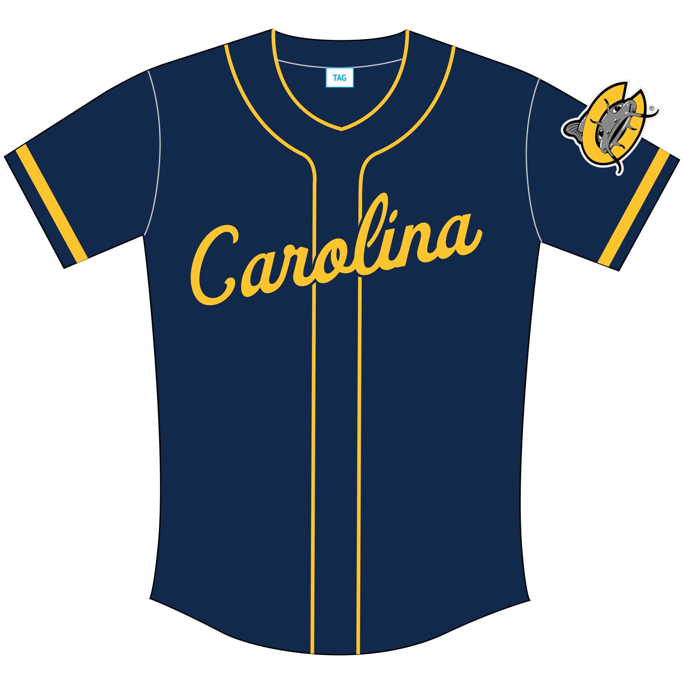 Carolina mudcats hot sale jersey