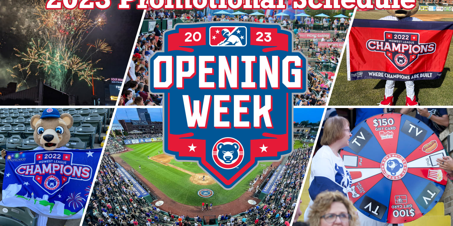 South Bend Cubs Announce Opening Week Promotions Cubs