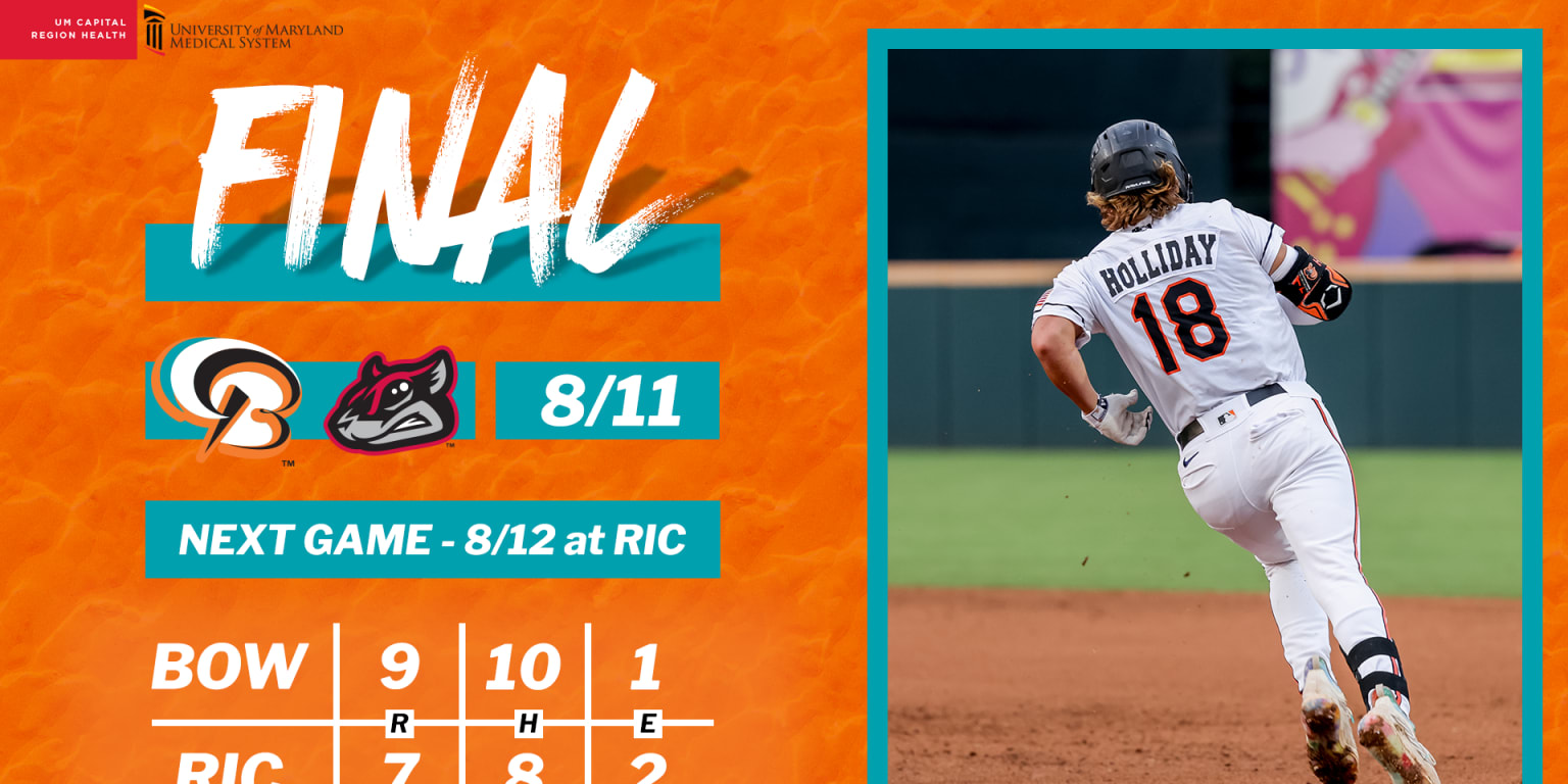 Cedric Mullins cycles Bowie Baysox into Eastern League Finals