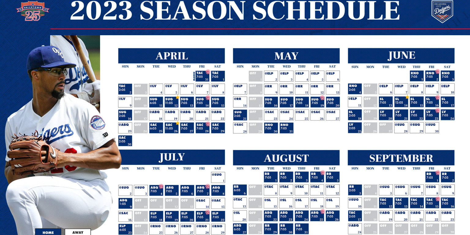 Oklahoma City Dodgers Schedule 2023 Tickets