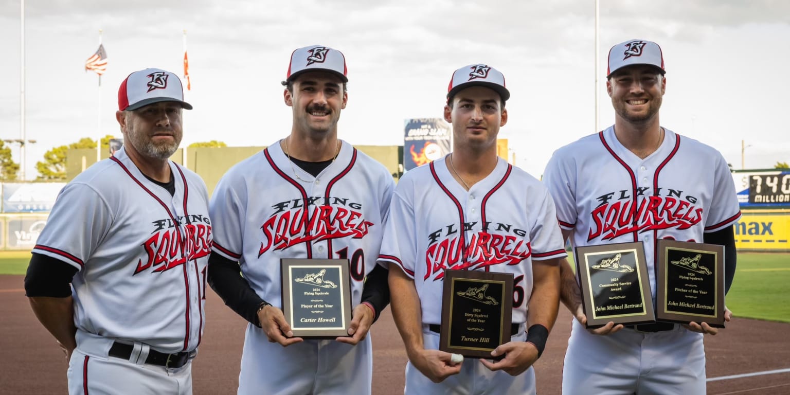 Flying Squirrels announce 2024 team awards Flying Squirrels