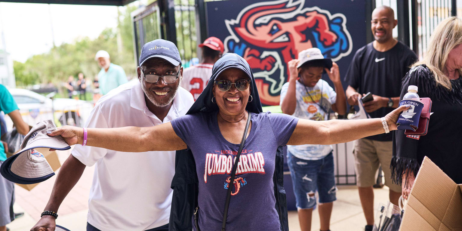 Jumbo Shrimp in Final 4 for best MiLB cap logo