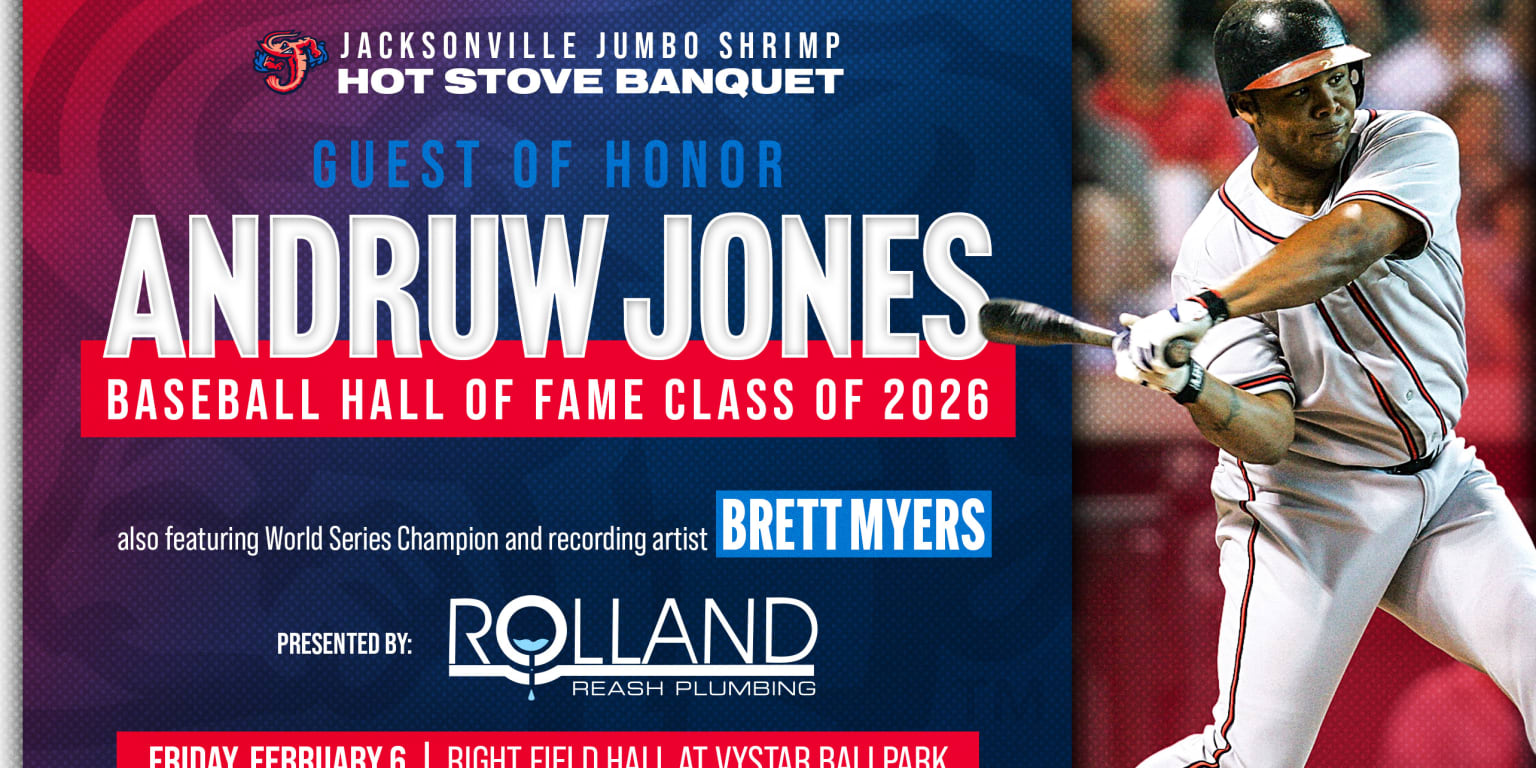 Hot Stove Banquet guest of honor Andruw Jones elected to Baseball Hall ...