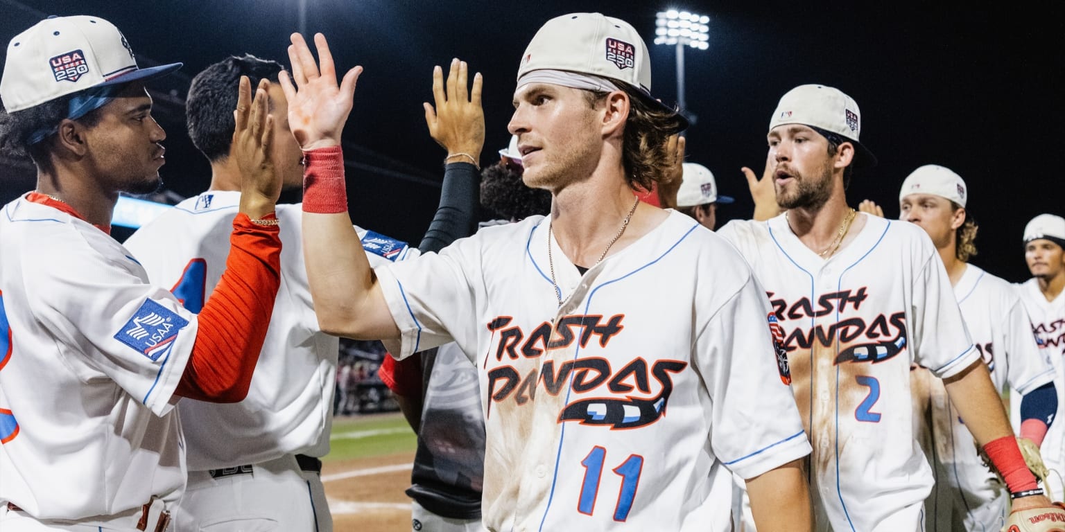 Trash Pandas Save Their Biggest Fireworks for the Eighth in 14-8 Independence Day Victory