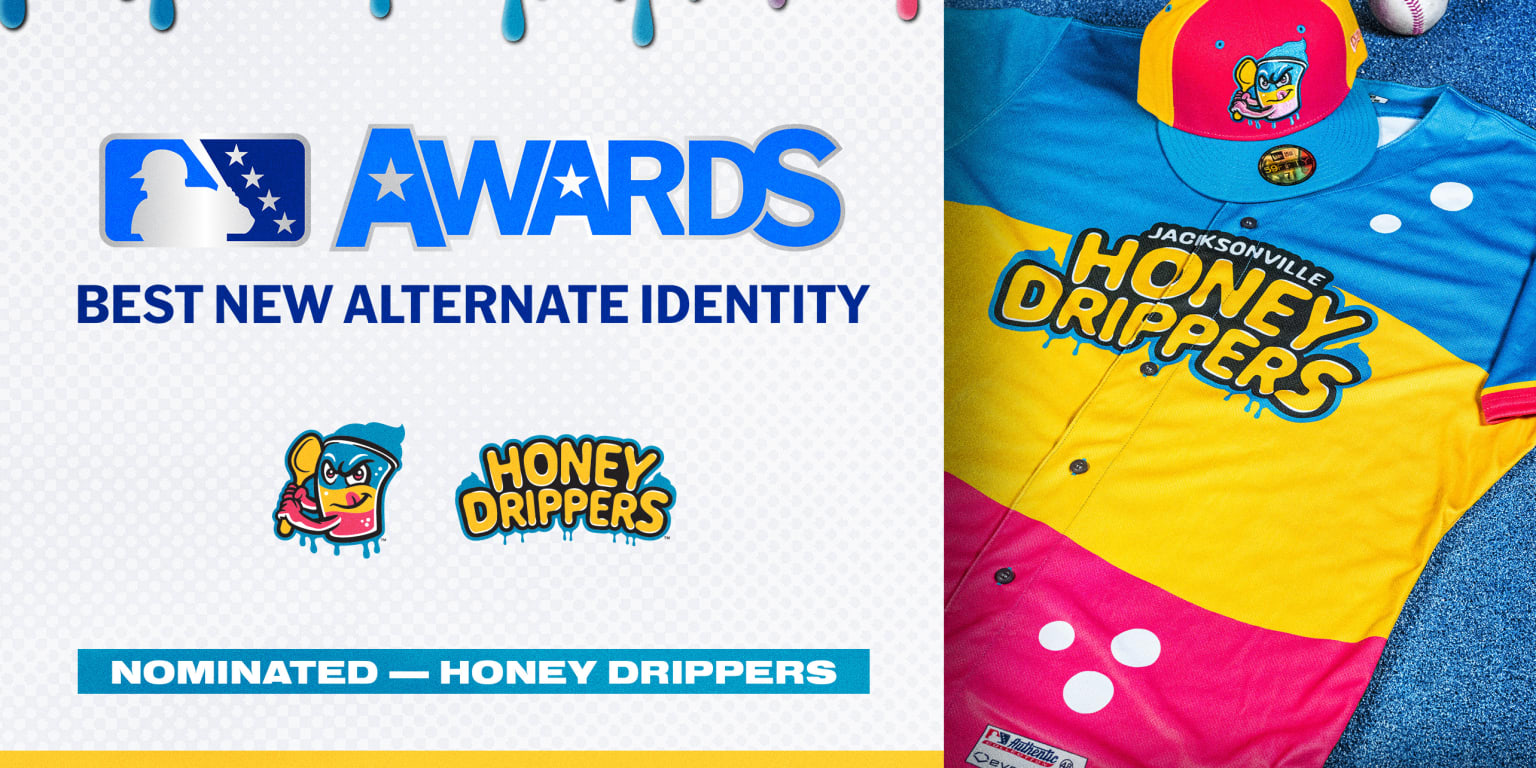 Honey Drippers nominated for MiLB Best New Alternate Identity