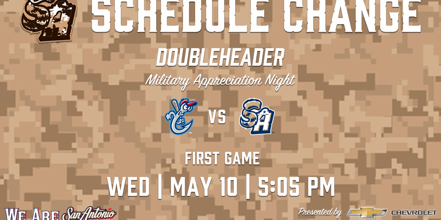 Missions to Play Doubleheader on May 10th vs. Hooks