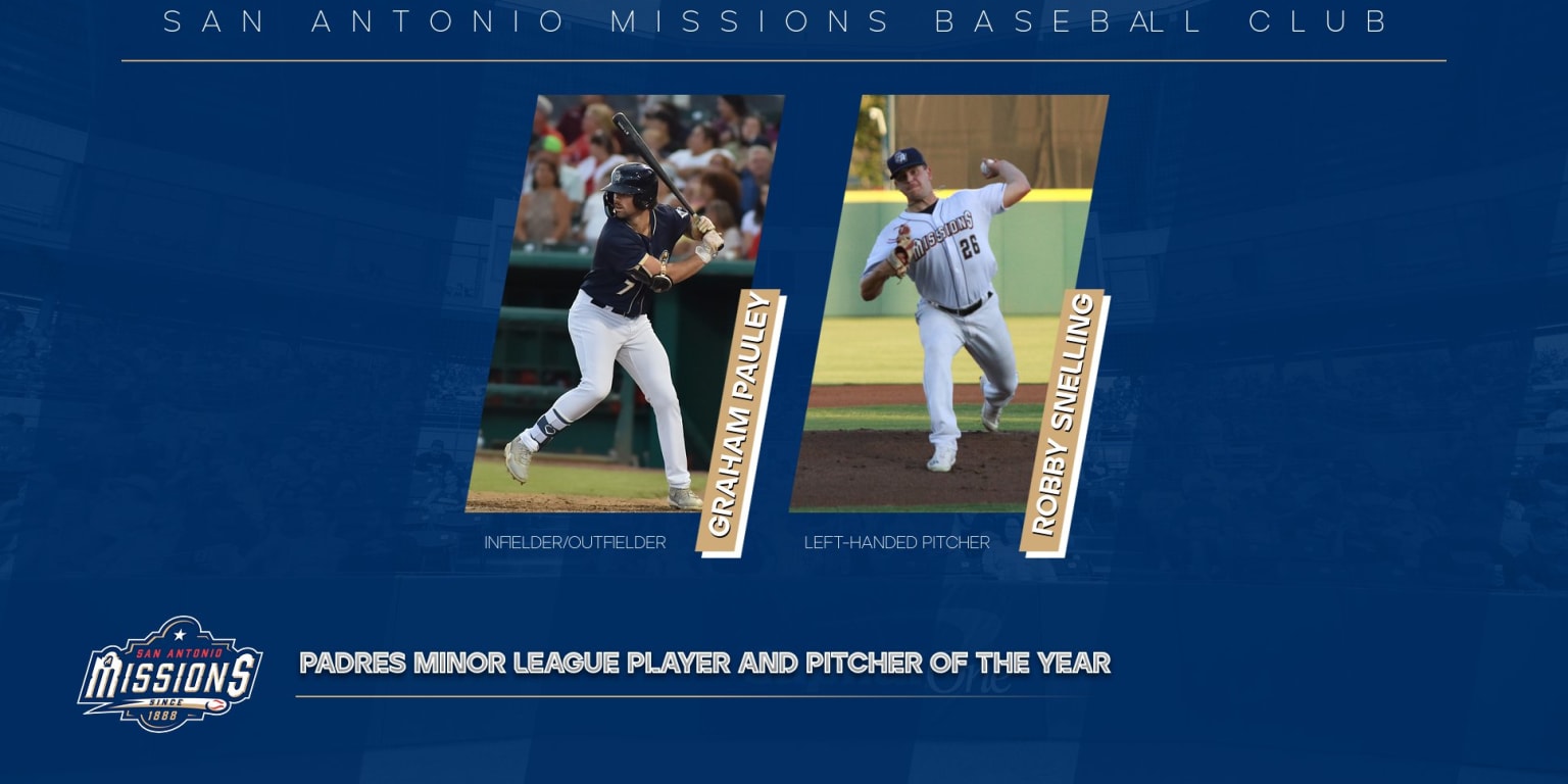 Graham Pauley and Robby Snelling Named San Diego Padres 2023 Organizational  Player and Pitcher of the Year, by FriarWire