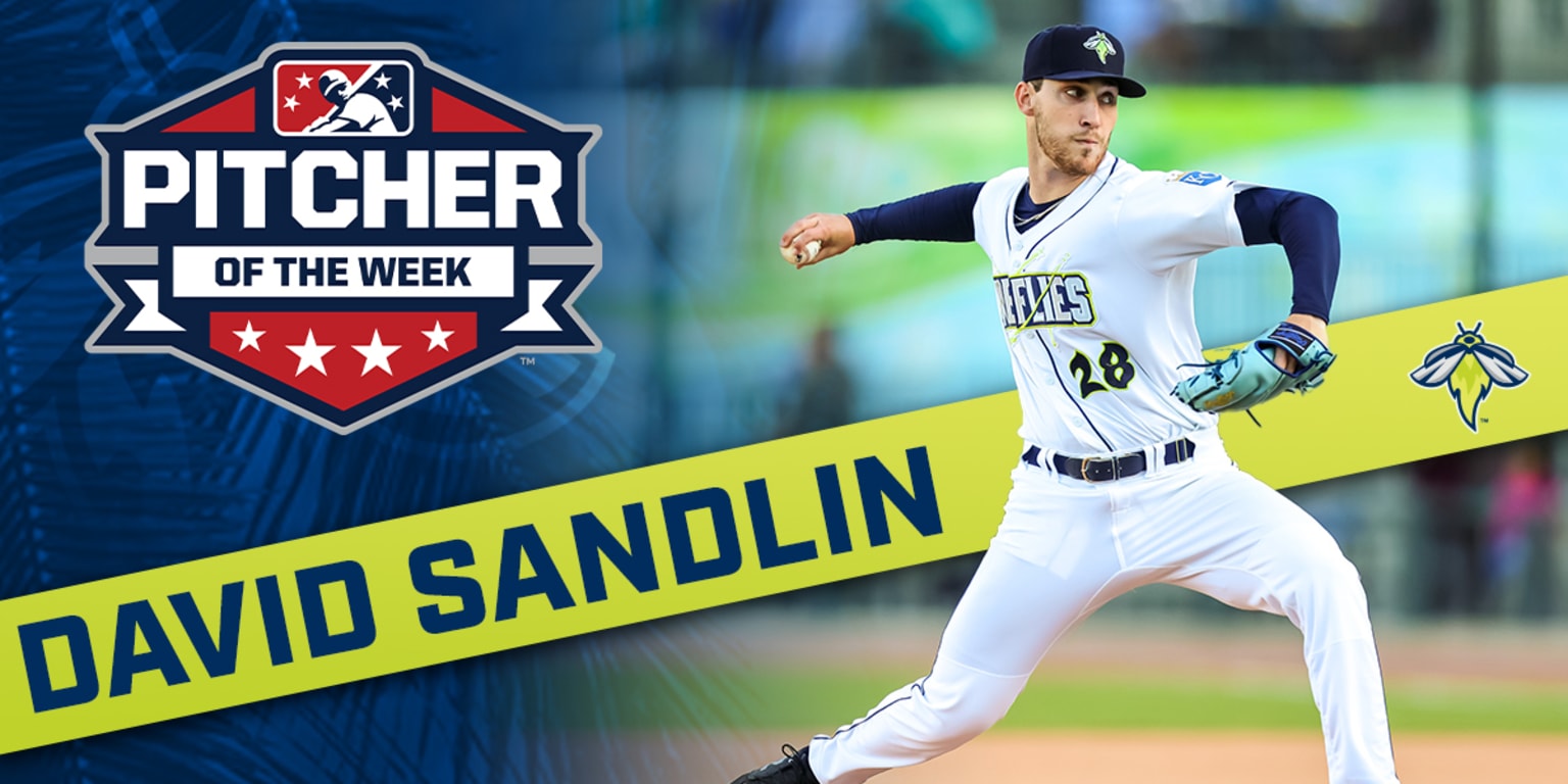 061223 Sandlin Wins Carolina League Pitcher of the Week Honors Fireflies