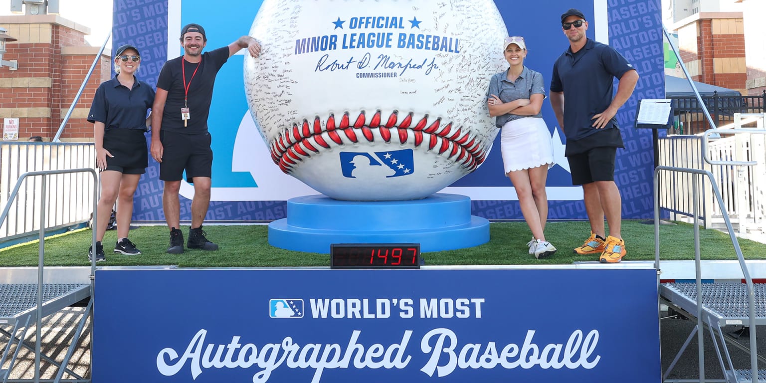 World's Most Autographed Baseball Comes to ShoreTown July 26th