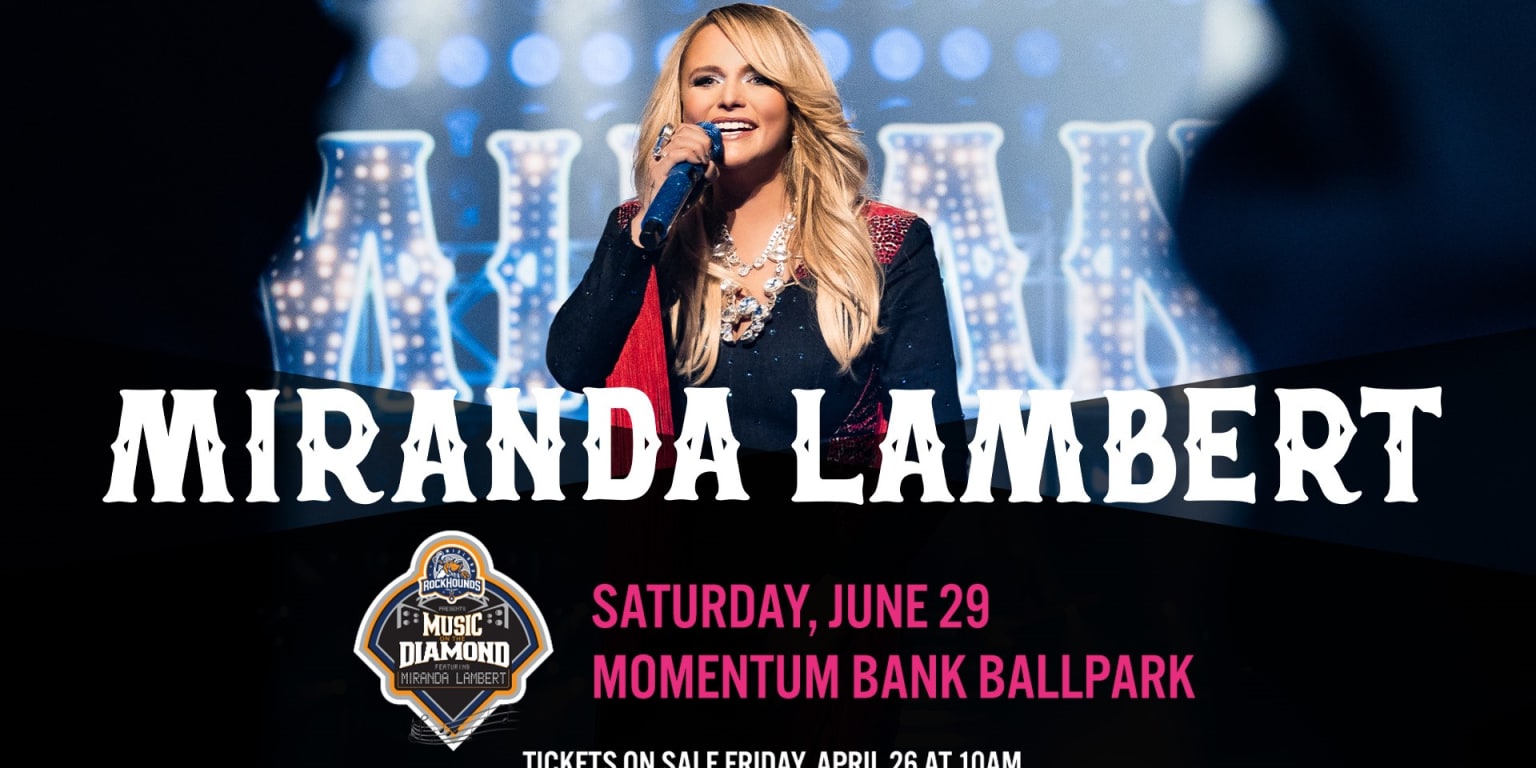 RockHounds to Host Miranda Lambert as Part of “Music on the Diamond”  Concert Series | MiLB.com