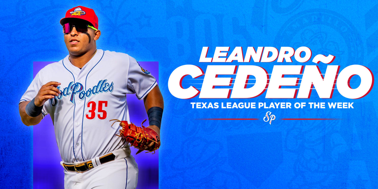 Leandro Cedeno Nabs Texas League Player of the Week Honors