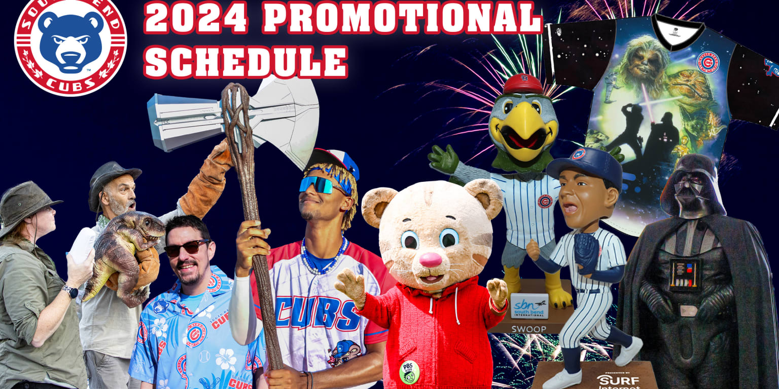 South Bend Cubs Announce 2024 Promotional Schedule