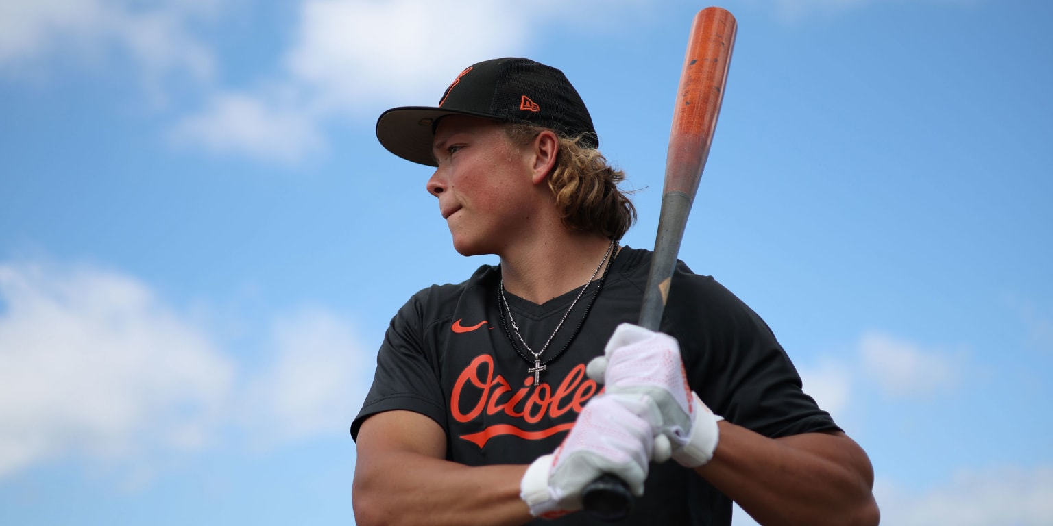 Orioles Jackson Holliday named baseball's top prospect