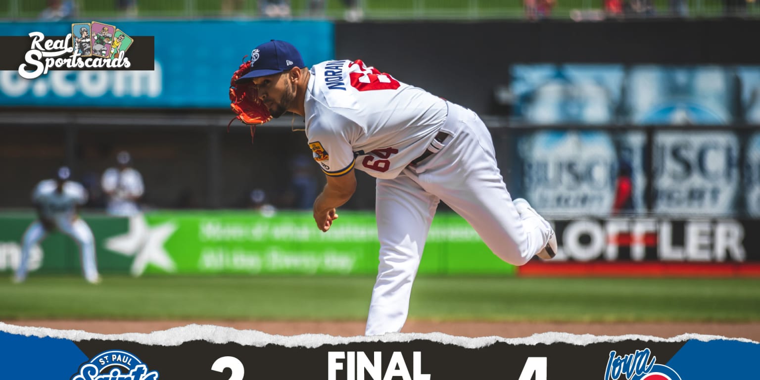 Center Hit Mark Saints Crack The Double-Digit Hit Mark, But Doubled-Up By I-Cubs 4-2 ...