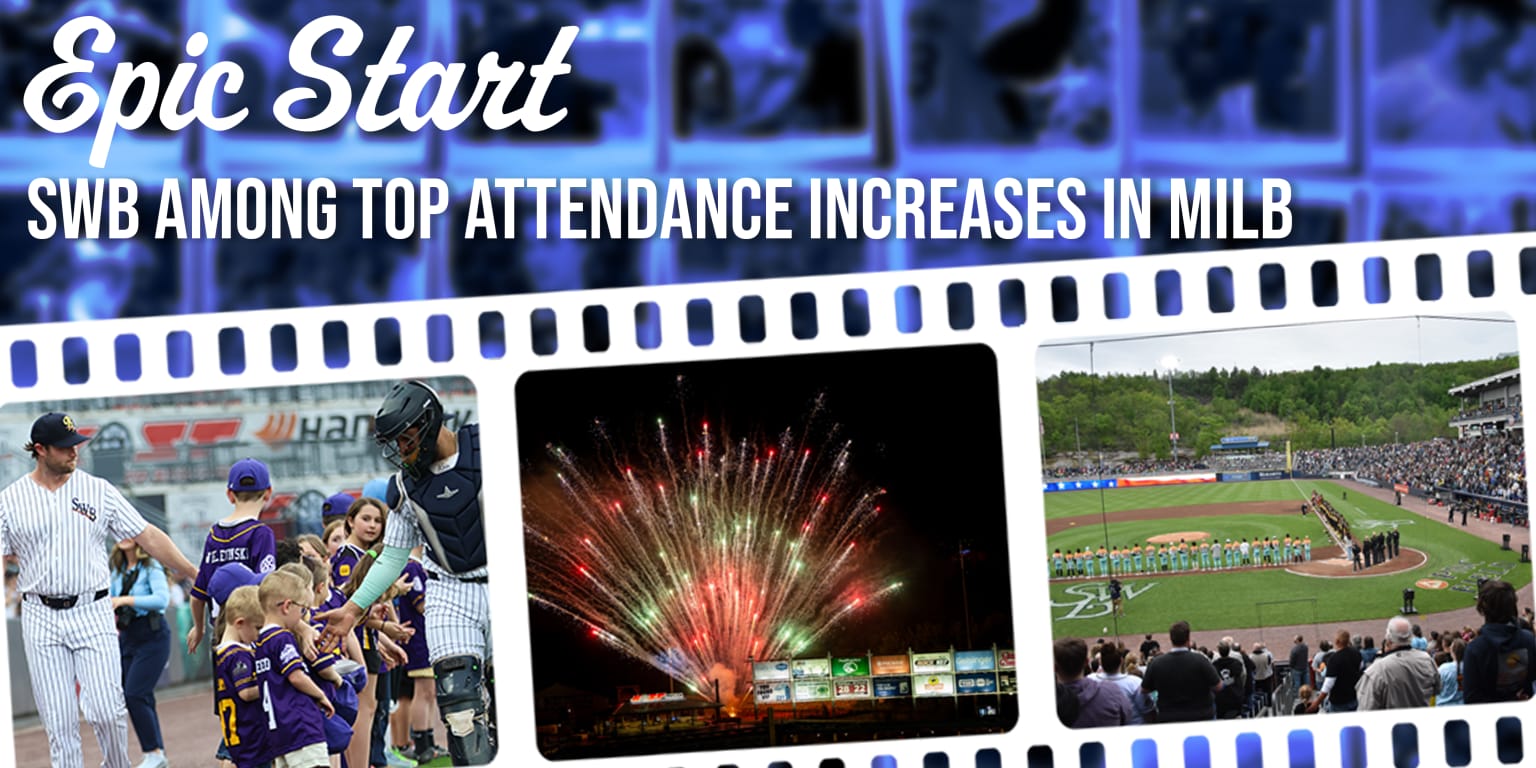 Epic Start: RailRiders among best first-half attendance risers in MiLB
