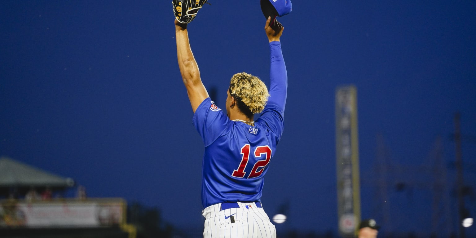 Christopher Morel Game-Used Jersey - Morel 1 Walk - Cubs at Padres