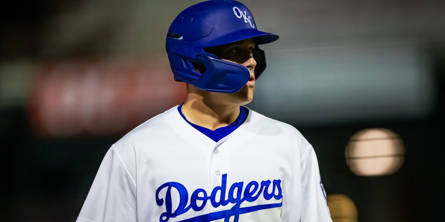 The Dodgers Unveil a New Batting Helmet