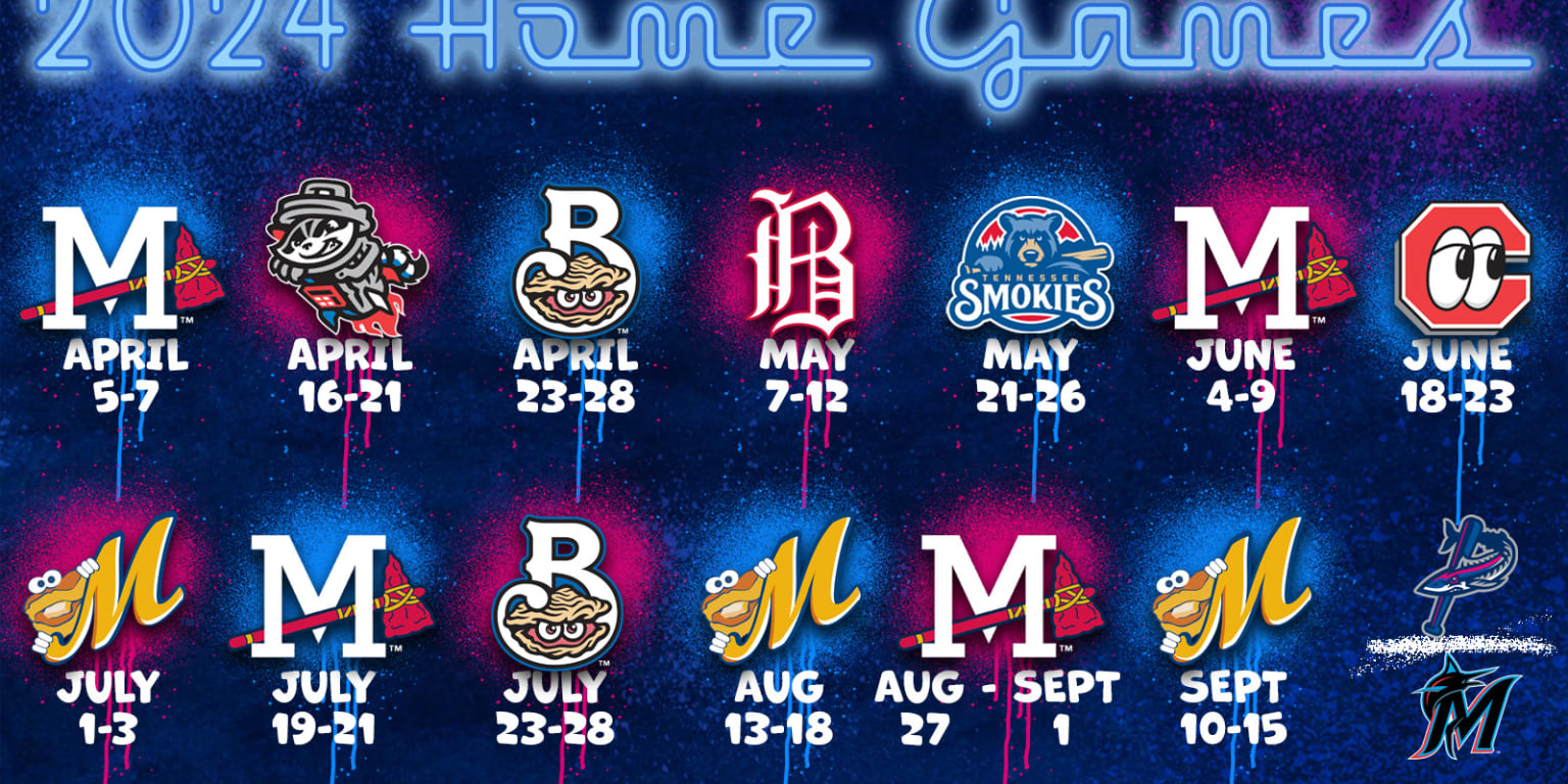 Blue Wahoos Announce 2024 Home Schedule