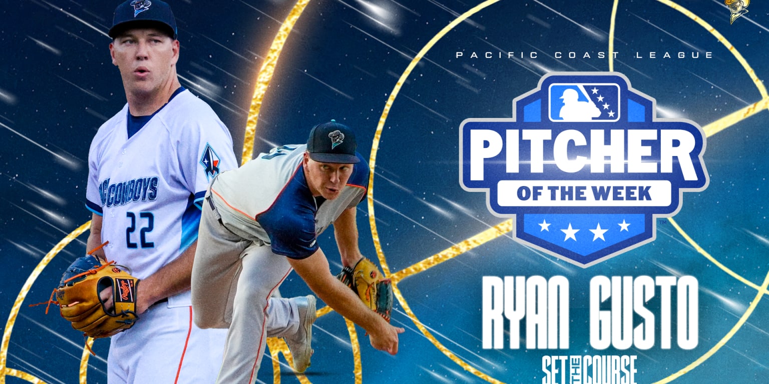 Ryan Gusto Named Pacific Coast League POTW August 5 | Space Cowboys