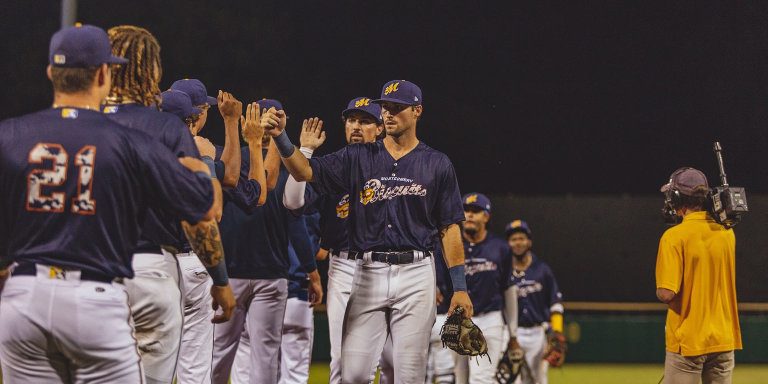 M-Braves win 4-3 against Montgomery Biscuits
