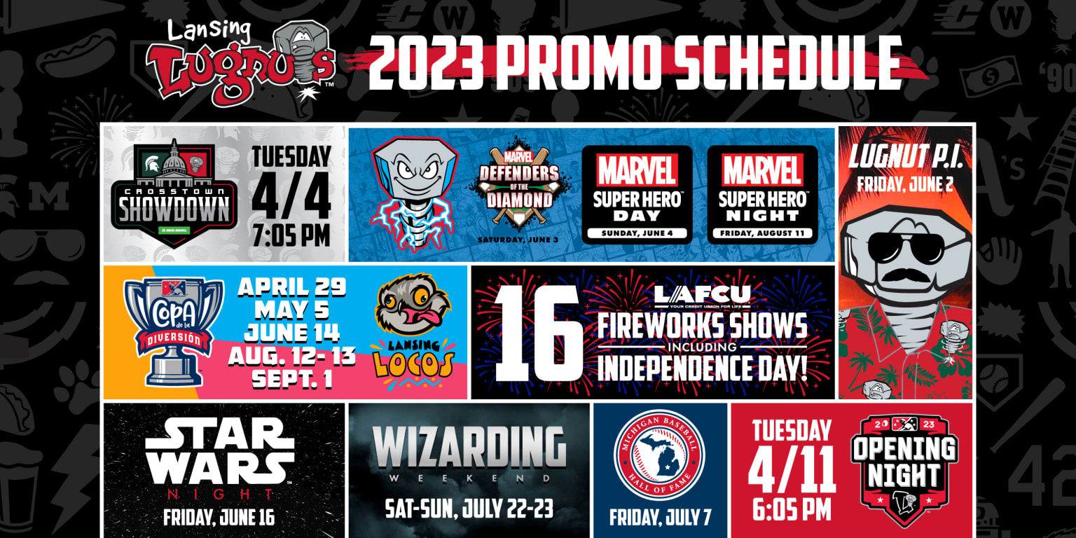 the-lugnuts-2023-promotional-schedule | MiLB.com