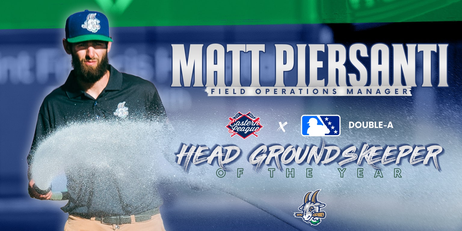 Yard Goats Field Operations Manager Matt Piersanti Named Eastern League ...