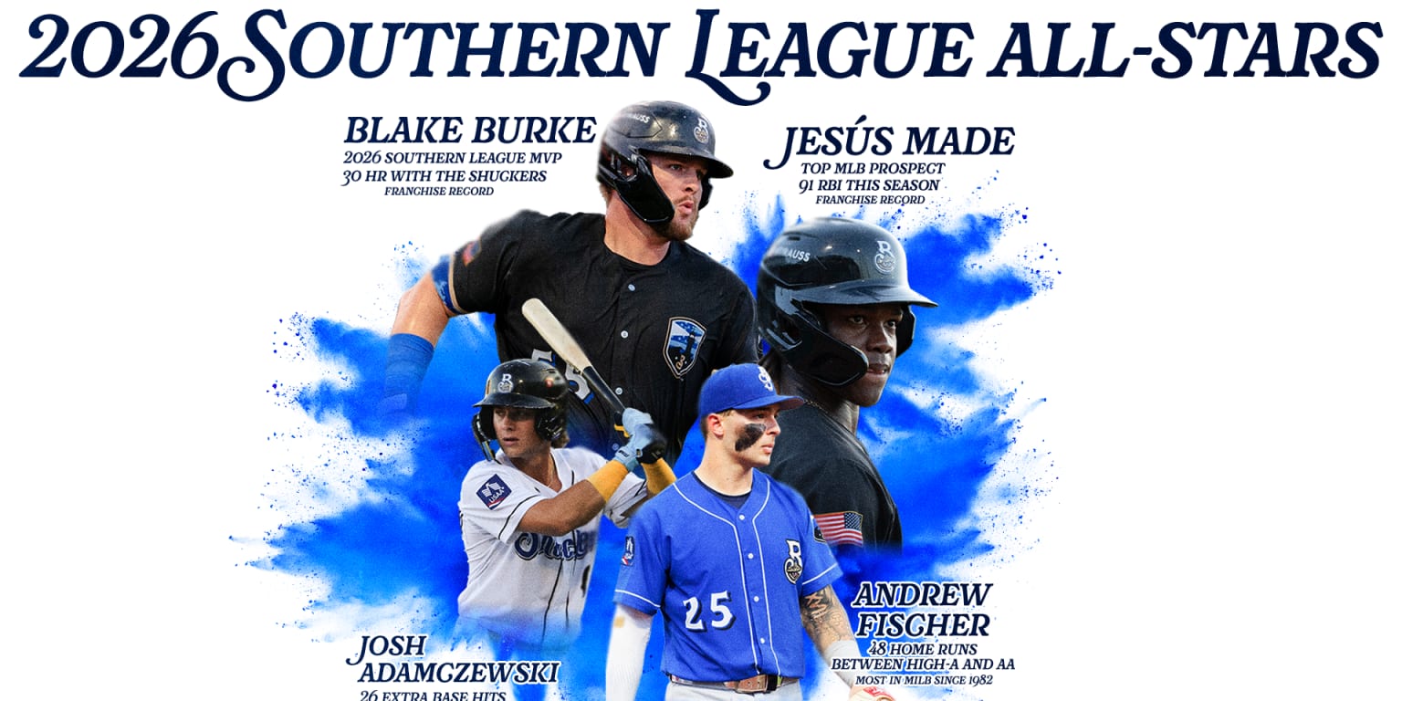 Transations Icon Burke Named Southern League MVP, Shuckers Take Home Multiple Honors ...