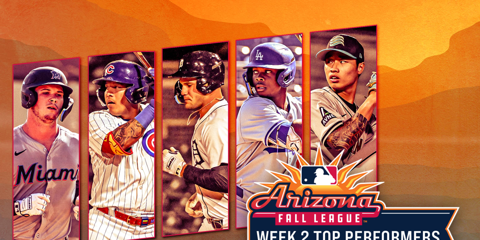 Arizona Fall League Top Performers Week 2 2024 Mud Hens