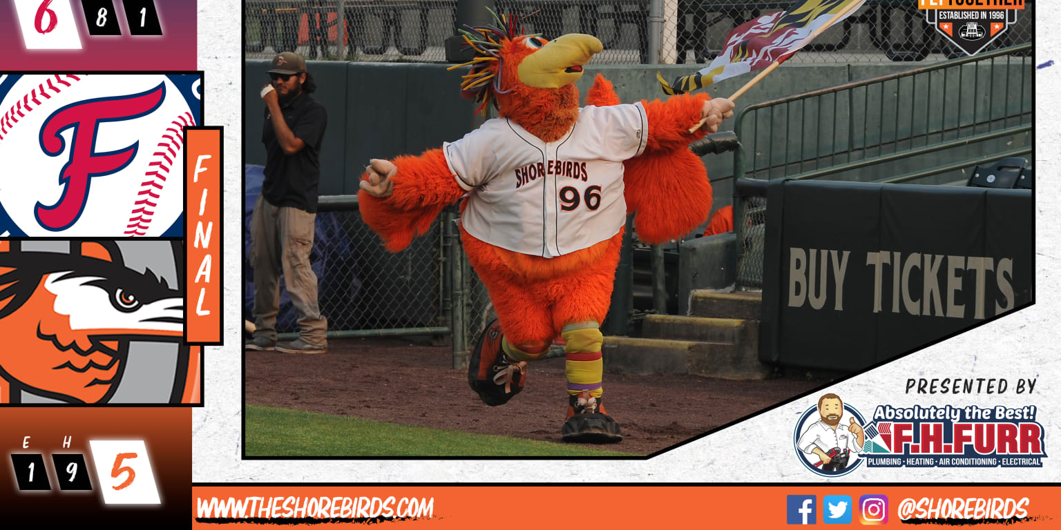 Delmarva Shorebirds on X: The Shorebirds sixth homestand of the