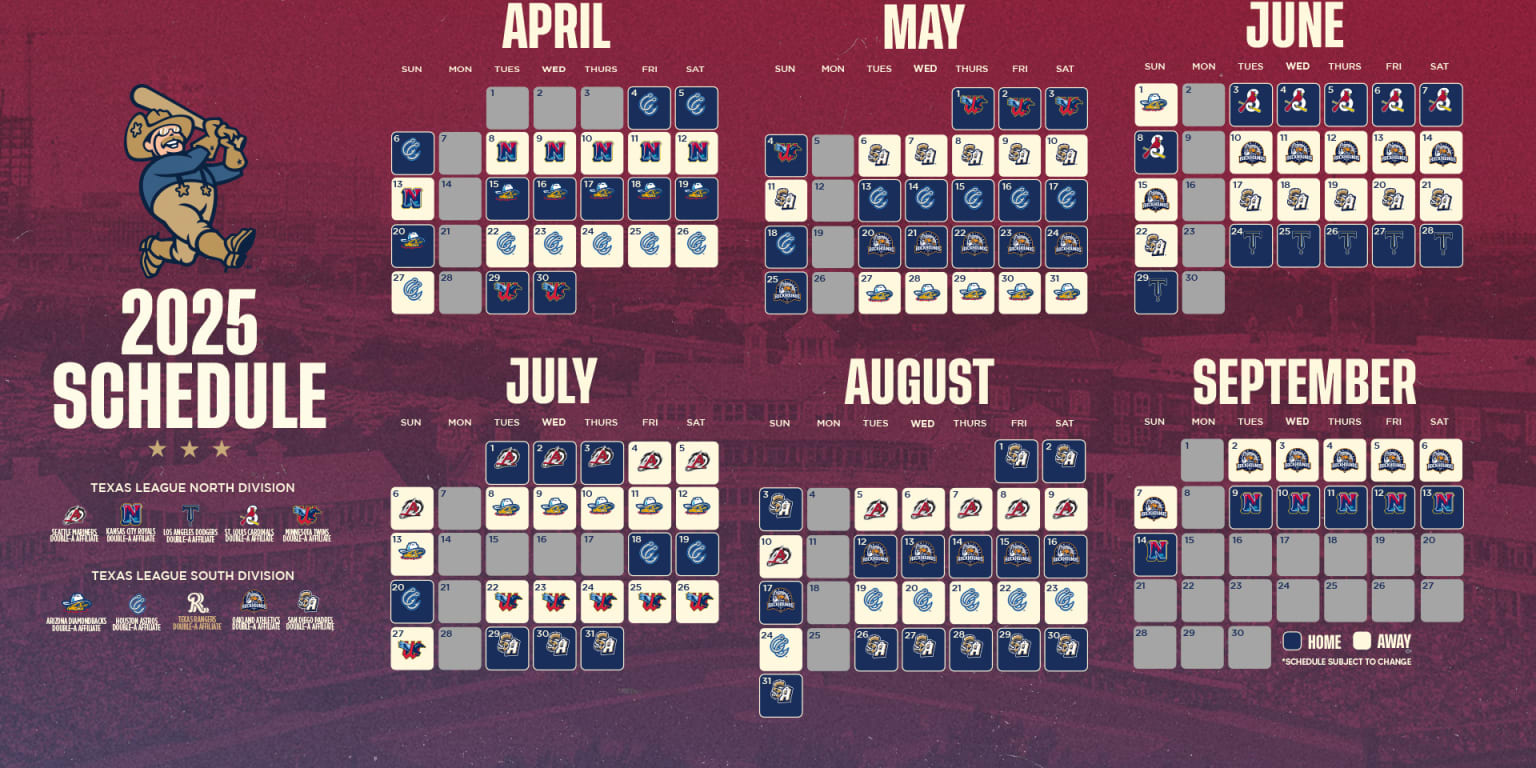 2025 Schedule Release RoughRiders