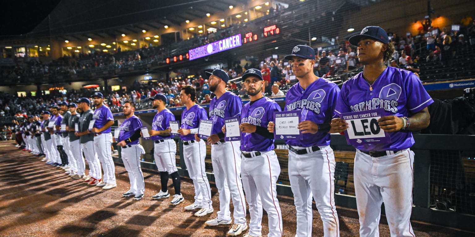 Strike Out Cancer Baseball