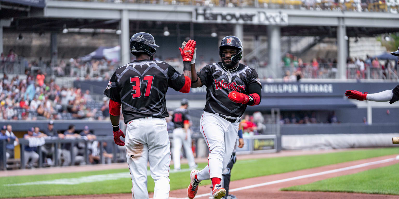 Former WooSox player Franchy Cordero makes his return to Polar Park