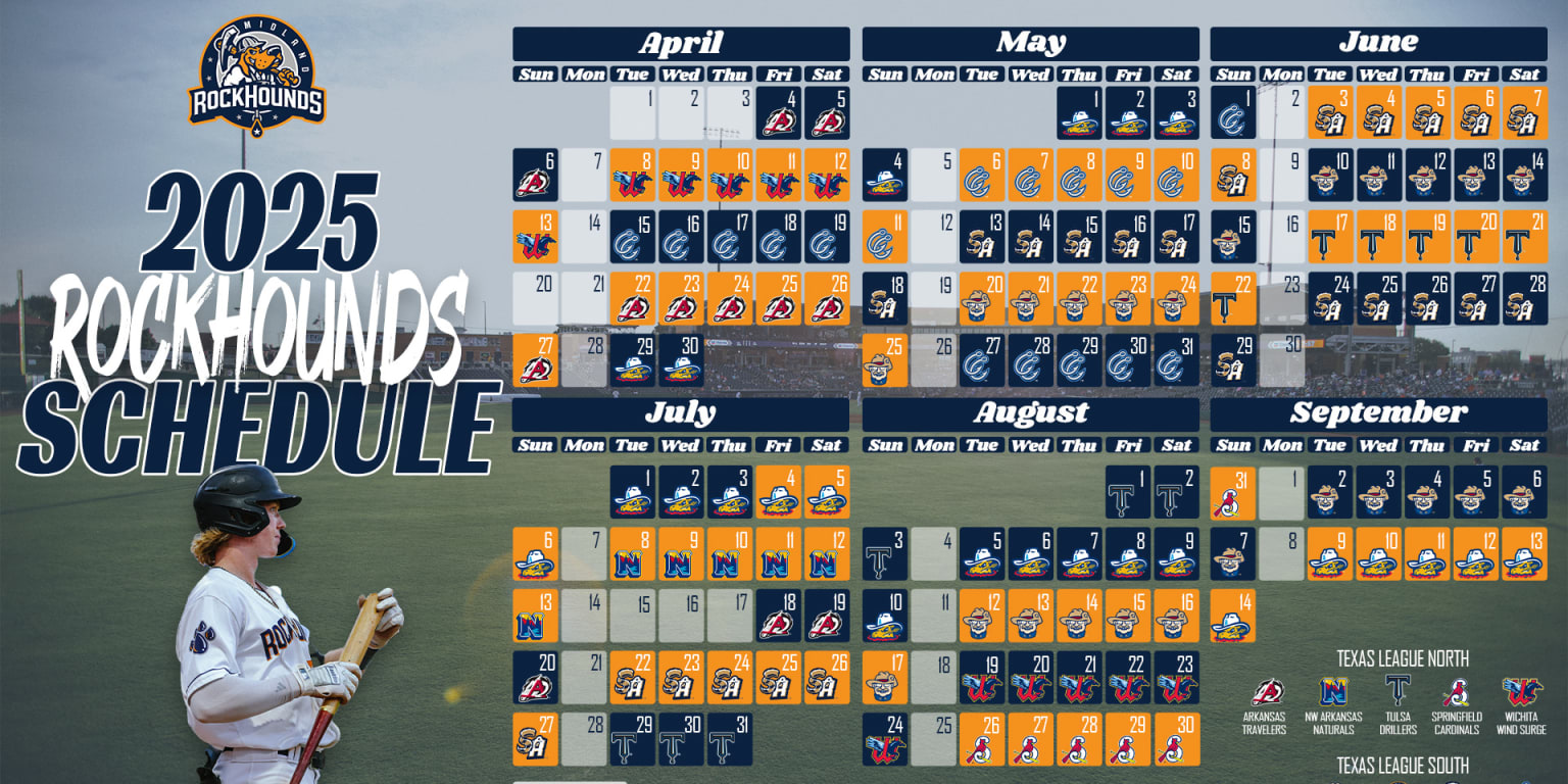 RockHounds release 2025 schedule