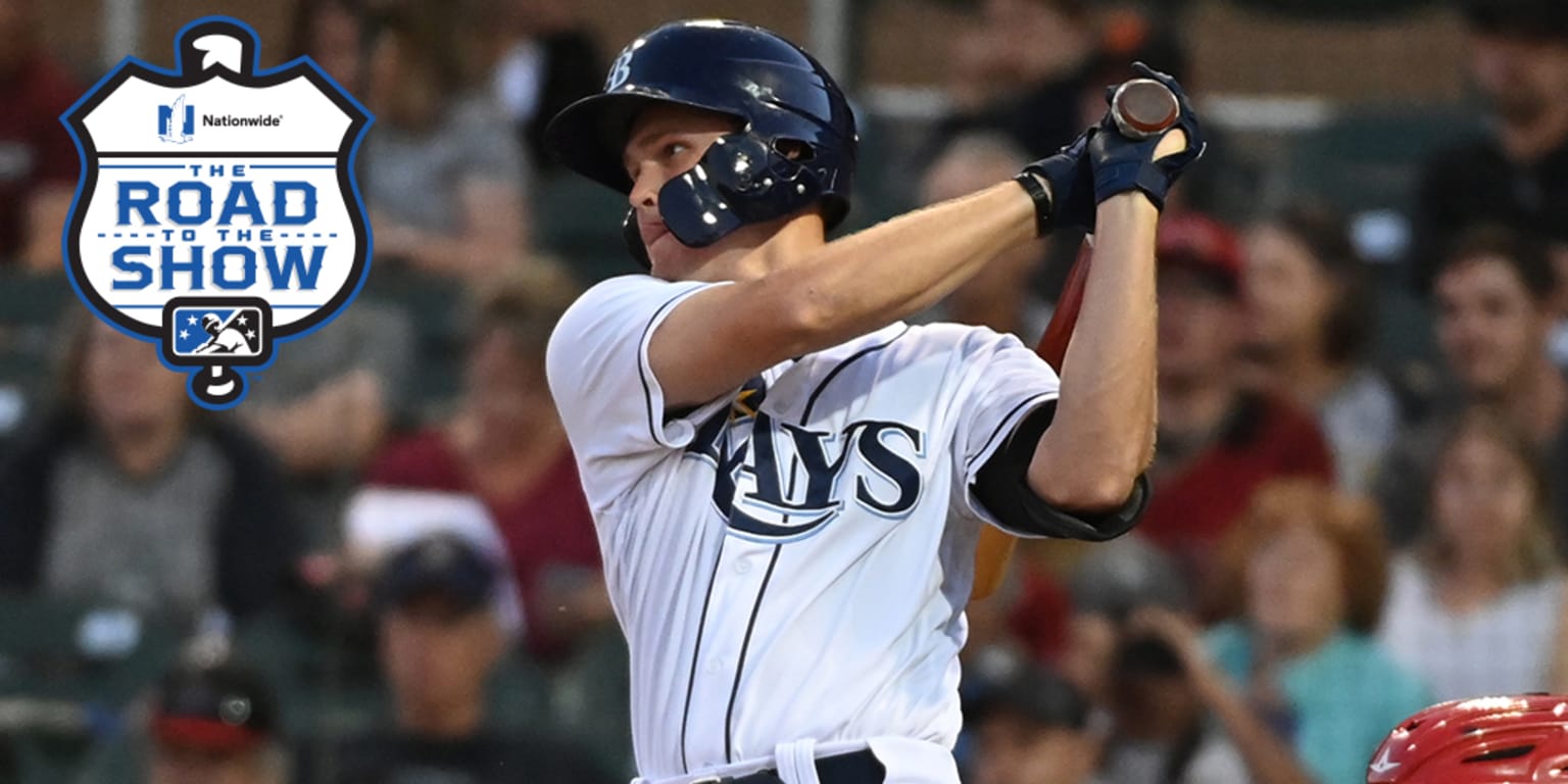 Curtis Mead of the Tampa Bay Rays celebrates scoring a run against News  Photo - Getty Images