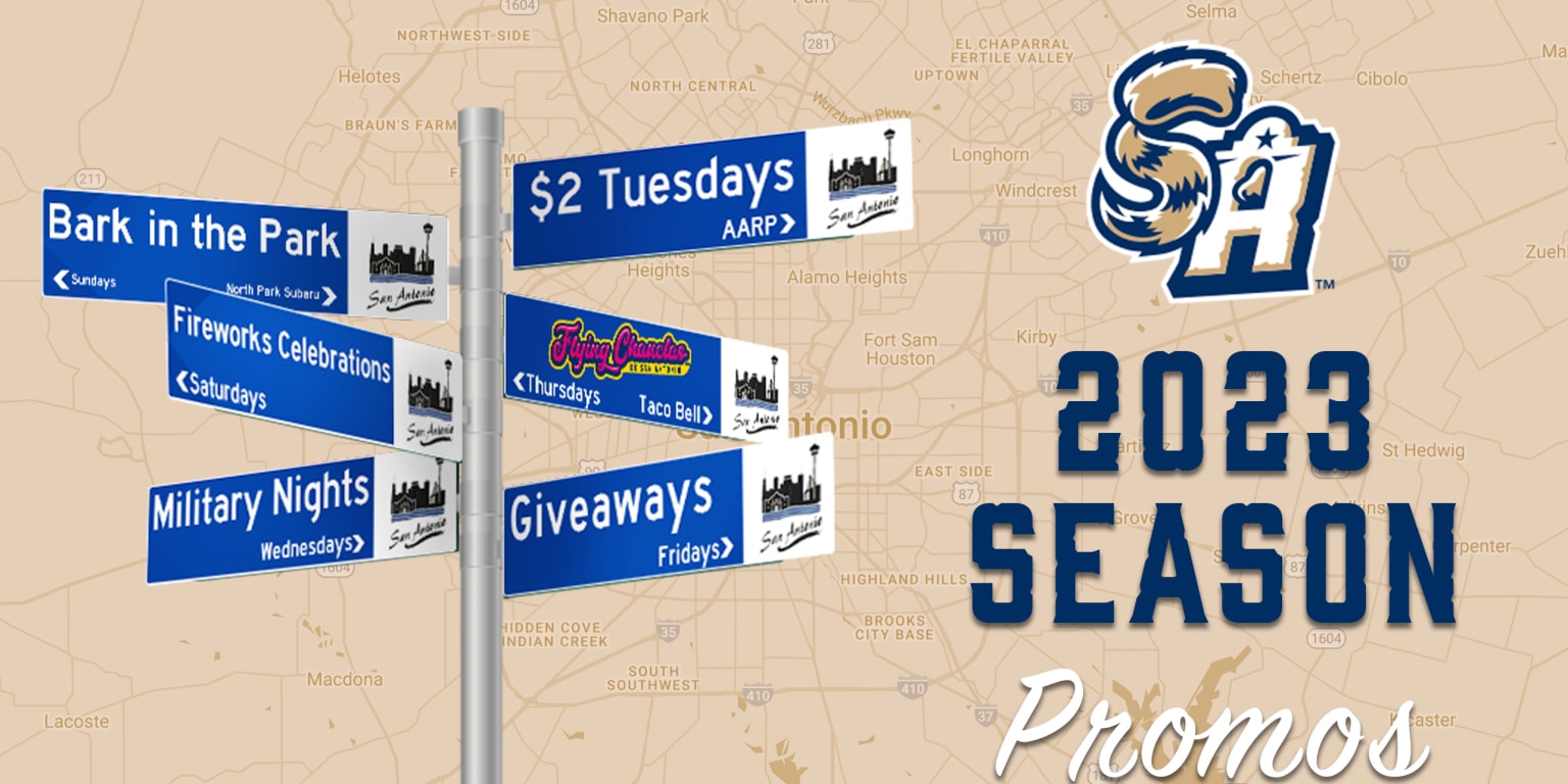 Introducing the 2023 San Antonio Missions Promotional Schedule