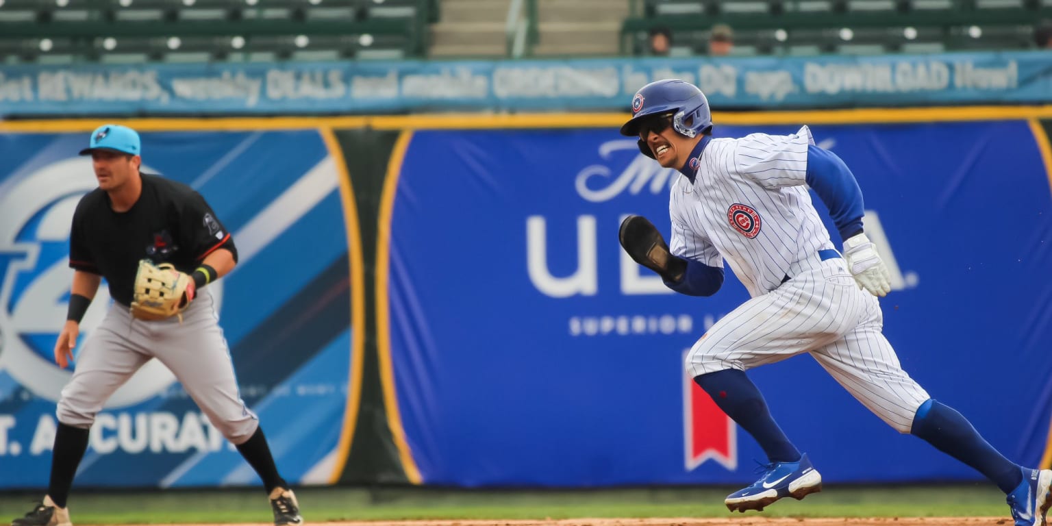 2023 South Bend Cubs Didier Vargas