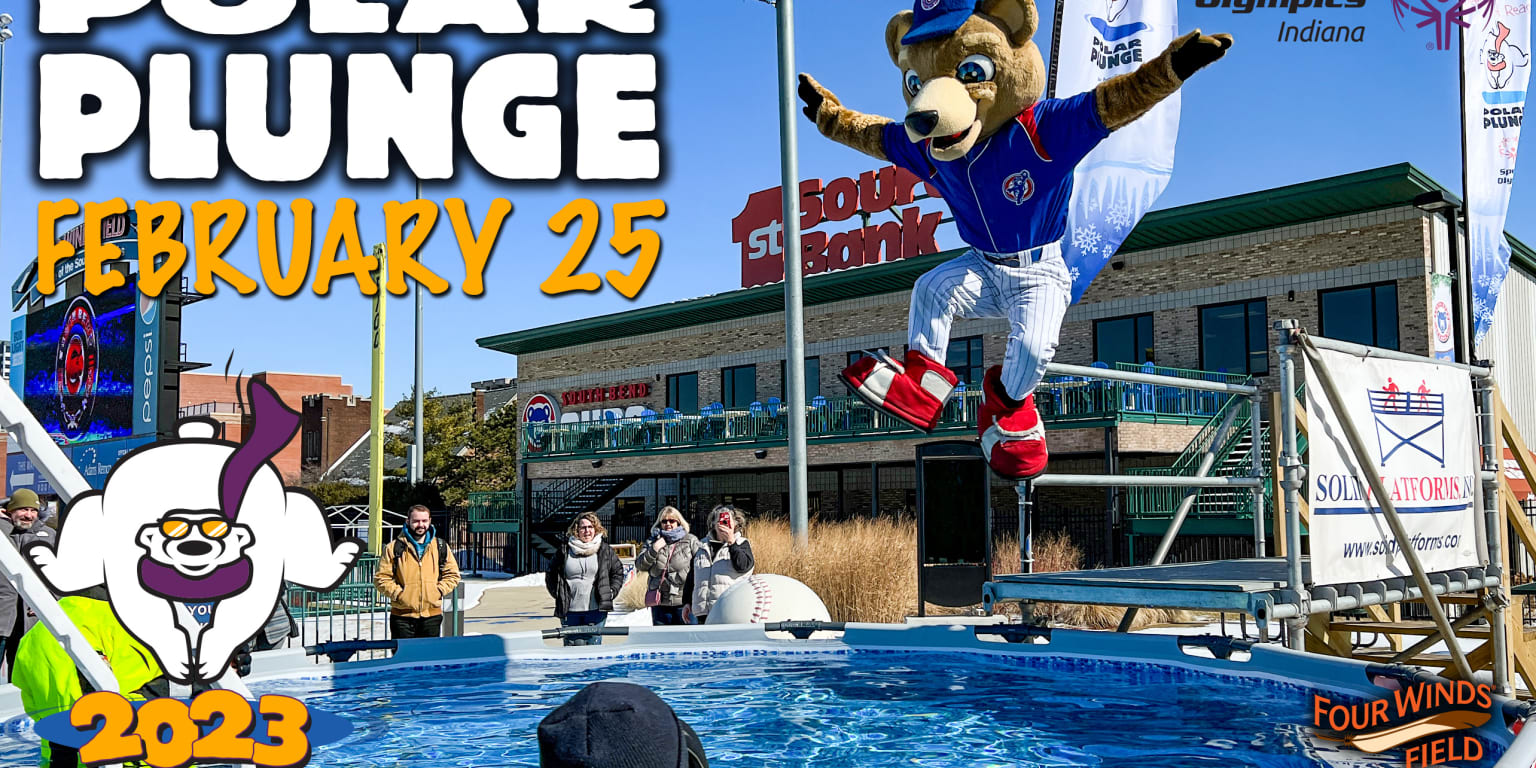 South Bend Cubs Make a Splash with Special Olympics Polar Plunge February  25